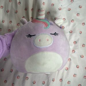 Squishmellow unicorn purple good condition